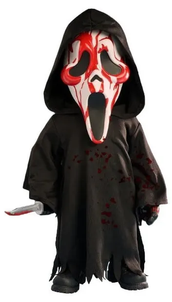 Figurină Mezco Toys Movies: Scream - Ghost Face (Bloody), 38 cm