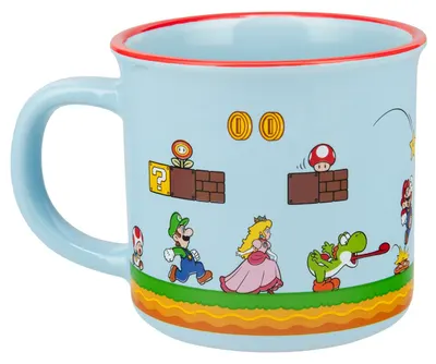 Cană Paladone Games: Super Mario - Personaje, 350 ml