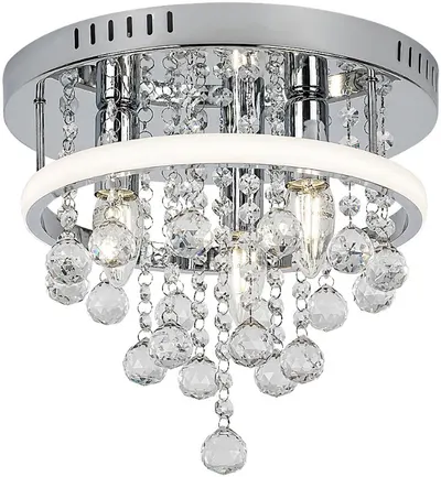 LED candelabru Rabalux - Pallas 2236, 20W, crom-alb