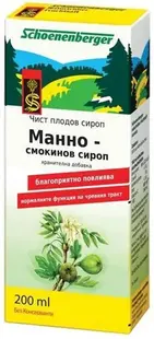 Sirop organic de mană și smochine, 200 ml, Schoenenberger