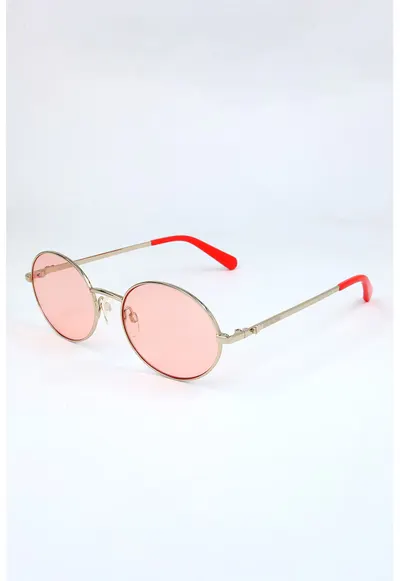 Ochelari de soare rotunzi cu lentil uni