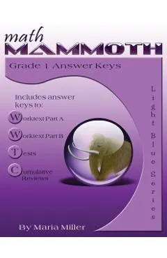 Math Mammoth Grade 1 Answer Keys