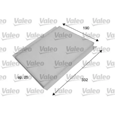Filtru, aer habitaclu VALEO 698701