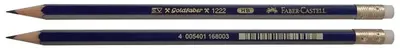 Creion Faber-Castell Goldfaber - HB, cu radieră