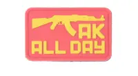 Patch AK ALL DAY velcro PVC - Default Title