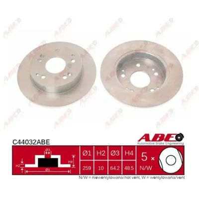Disc frana ABE C44032ABE