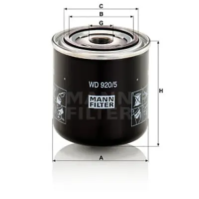 Mann-Filter Wd 920/5