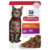 Hills Sp Feline Adult Beef 12x85 G (plicuri)