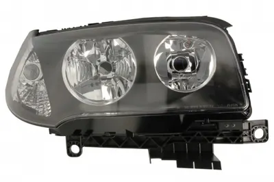 Far dreapta (H7, reglaj electric, cu motoras, fundal negru) BMW X3 2004-2007