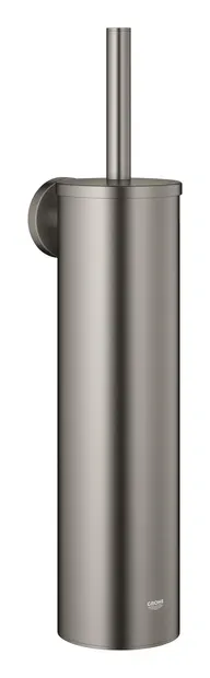 Perie WC Grohe Essentials, pe perete, metal/plastic, mat, grafit, 40696AL0