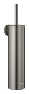 Perie WC Grohe Essentials, pe perete, metal/plastic, mat, grafit, 40696AL0