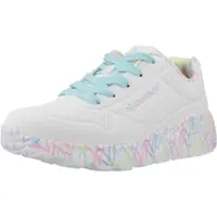 Pantofi sport copii Skechers Uno Lite - Lovely Luv, Alb