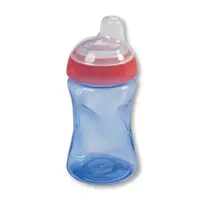 Cană de antrenament Baby Nova cu supapă anti-vărsare – 300 ml, albastră