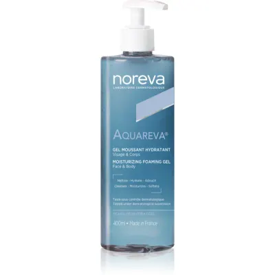 Noreva Aquareva Moisturizing Foaming Gel gel spumant de curatare 400 ml