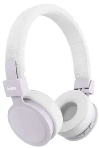 Căști wireless cu microfon Hama - Freedom Lit III, albe