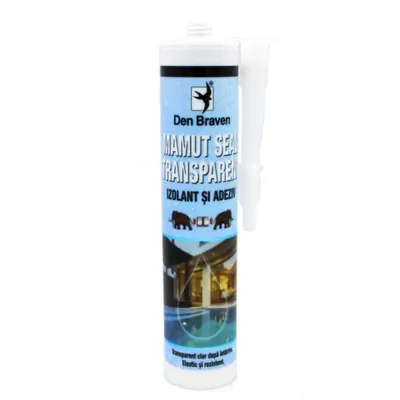 Adeziv si Izolant Universal Transparent Mamut Seal, 290 ml