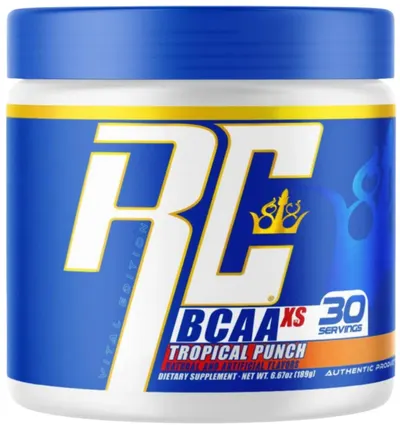 BCAA Powder XS, punch tropical, 189 g, Ronnie Coleman