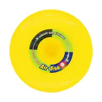Disc zburator frisbee galben 25cm cu led