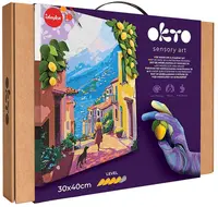 Set creativ cu plastilină Okto - Creați o imagine 3D, Weekendul cu lămâie