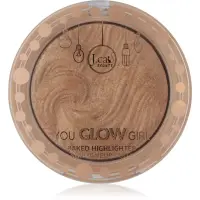 J.Cat Beauty You Glow Girl iluminator compact culoare 102 Twilight 8.5 g