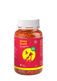 Nutraceutic natural pentru toate animalele Anima-Strath, Granule, 100 g