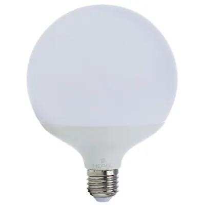 Bec LED HEPOL, forma G120, E27, 18W, 30000 ore, lumina calda