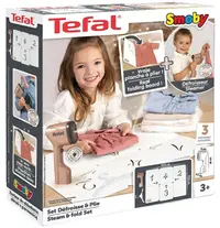 Set de joacă Smoby - Set de călcat cu abur Tefal