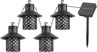 Lampa solara LED Rabalux - Ximpu 77003, IP 44, 0.1 W, DC 1.2 V, 5 lm, 2700 k, negru