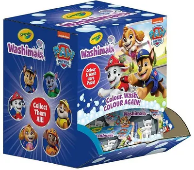 Set de activități reutilizabil Crayola Washimals - Paw Patrol, sortiment