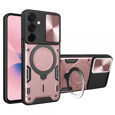 Husa pentru Samsung Galaxy A27 5G, Techsuit, CamGuard Pro, Roz Aurie