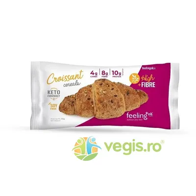 Croissant cu Cereale Bogat in Fibre 50g