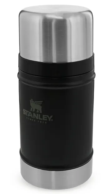 Termos pentru alimente Stanley - Matte Black Pebble ,0.7 l