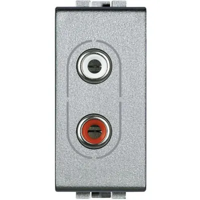 Conector 2 x RCA LiVinglight - Tehnic - 1 modul