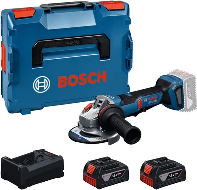 Polizor unghiular cu acumulator Bosch - Professional, GWS 18V-11 PS, 125 mm, cu geantă