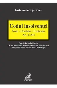 Codul insolventei Art.1-203. Note. Corelatii. Explicatii