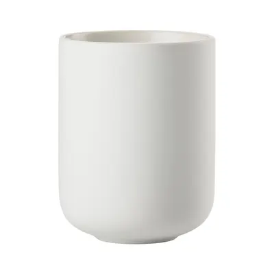 Suport pentru periuța de dinți alb din gresie ceramică Sensu – Zone