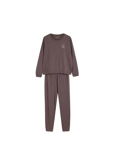 Pijamale de dama Renya gri - Logo