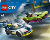Constructor LEGO City - Urmărire cu mașina de poliție (60415)