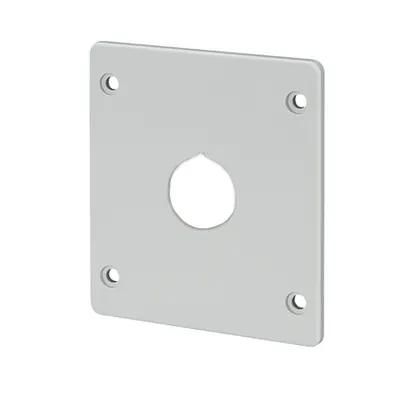Flange For Ind. Board With Hole D22mm- 84x74mm