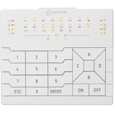 Tastatura LED, 32 caractere alfanumerice Bentel PREMIUM LED