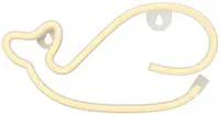 Lampă decorativă LED Forever Light - Balenă, neon, 1W, alb cald