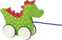Jucarie din lemn de tras Goki - Dragon