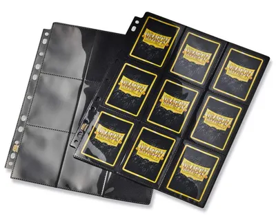Pagină pentru stocarea cărților Dragon Shield - 18 Pocket Small Card Size Page
