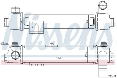 Intercooler potrivit KIA SORENTO I 2.5D 08.02-03.11