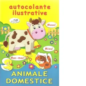 Autocolante ilustrative. Animale domestice