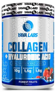 Collagen + Hyaluronic Acid, fructe de pădure, 400 g, Yava Labs