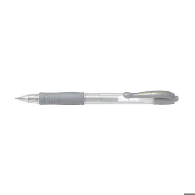 Roller cu gel G2 metalic 0.7 argintiu Pilot