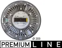Cupla ventilator radiator potrivit MERCEDES ATEGO, ATEGO 2 OM902.916-OM906.954 01.98-