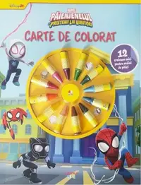 Disney Marvel. Păienjenelul și prietenii lui uimitori. Carte de colorat - Paperback brosat - Disney