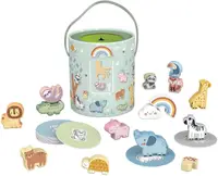 Joc din lemn cu animale Tooky Toy